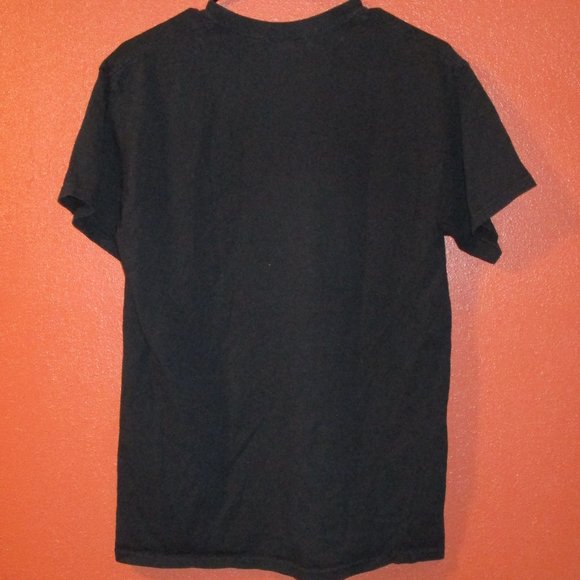 Thrasher Woman Medium Black Orange Yellow Skateboard X Games Short Sleeve Shirt - Picture 3 of 5